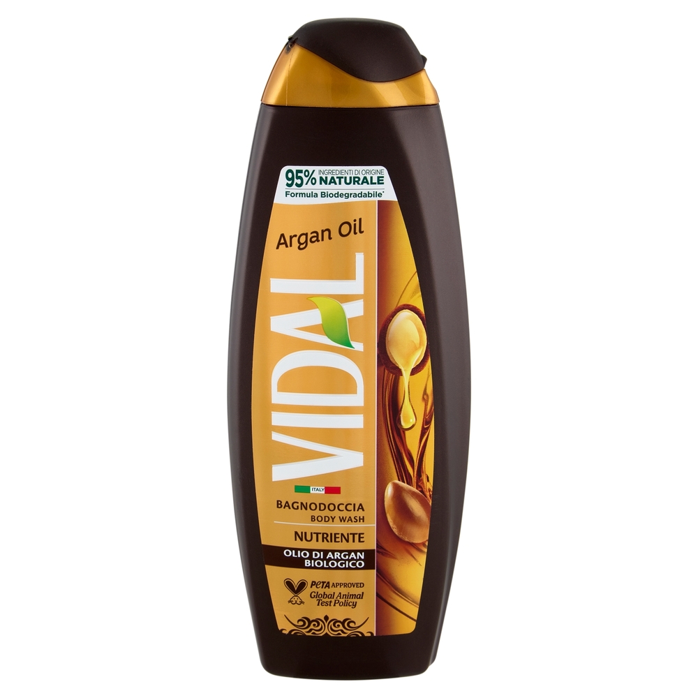 Vidal Argan Oil Bagnodoccia Olio di Argan Biologico 500 ml